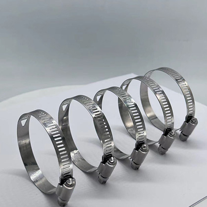 American Type 10mm band width Installs Easily Hose Clamps For Firm Hose