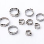 Single Ears Hose Clamp  304 stainless steel adjustable Clamps Ear for car train ship