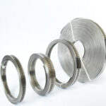American Type Tape 12mm bandwidth 304 strap self-made American stainless steel through hole steel band