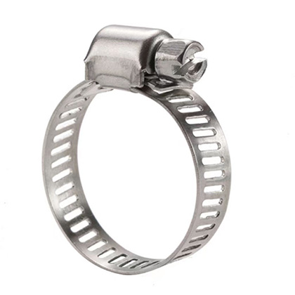 American Type 8mm band width Installs Easily Hose Clamps For Firm Hose