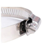 American Type 12.7mm band width Installs Easily Hose Clamps For Firm Hose