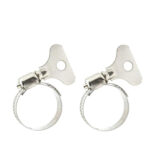 American Type 8mm 12.7mm 304 stainless steel with handle type hose clamp